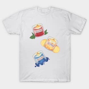 Beautiful Scented candles pack T-Shirt